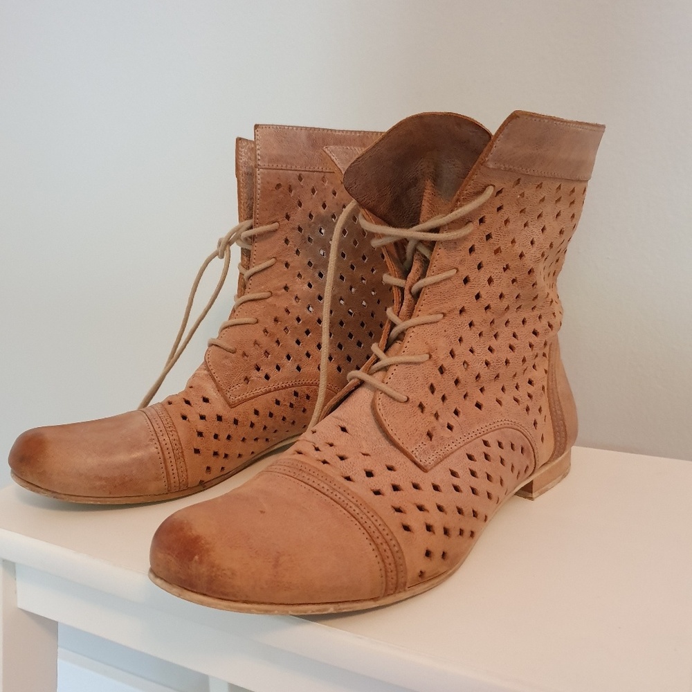 Designer Lorenzo all leather shoes (Italy) 40